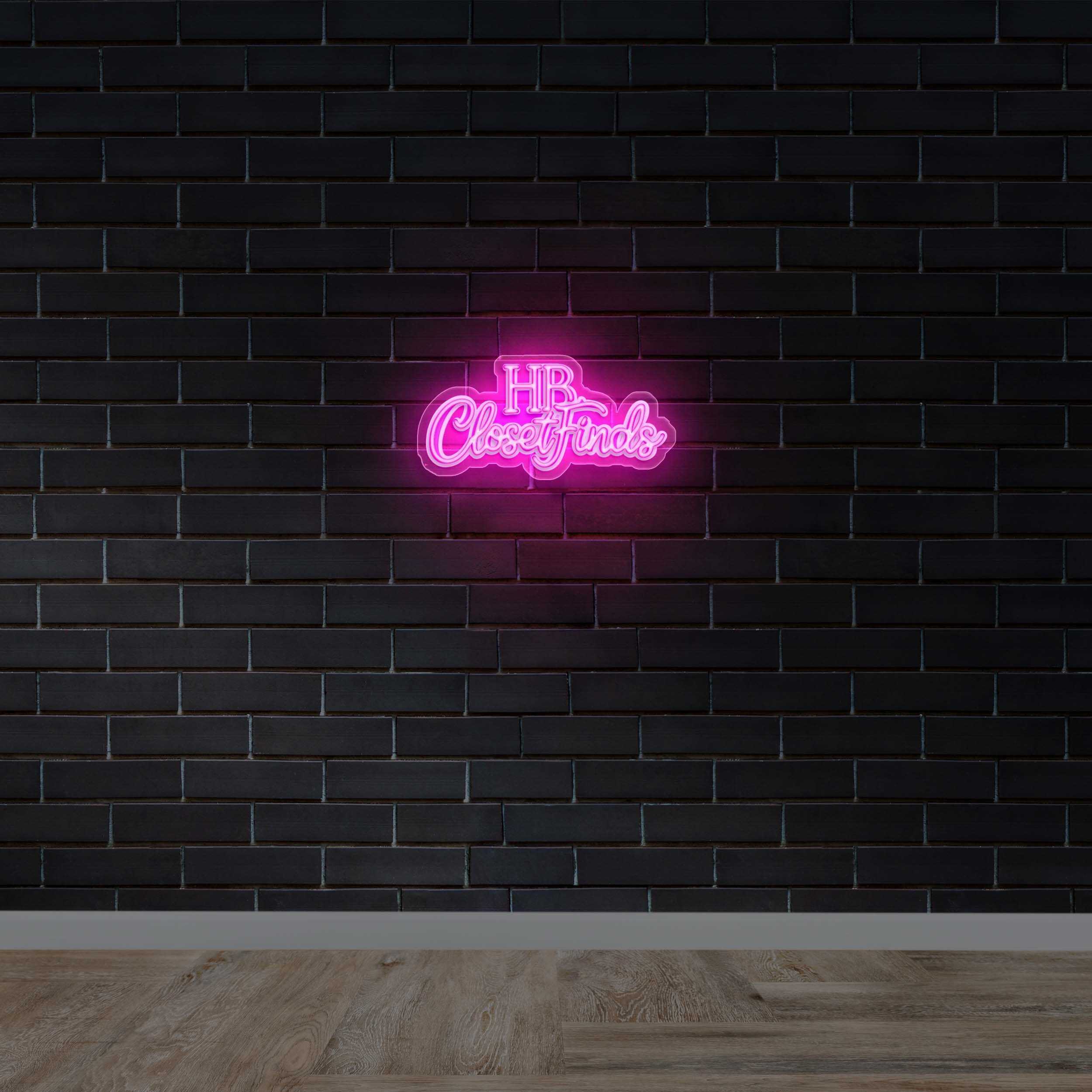 HB Closet Finds - Premium Neon Artwork