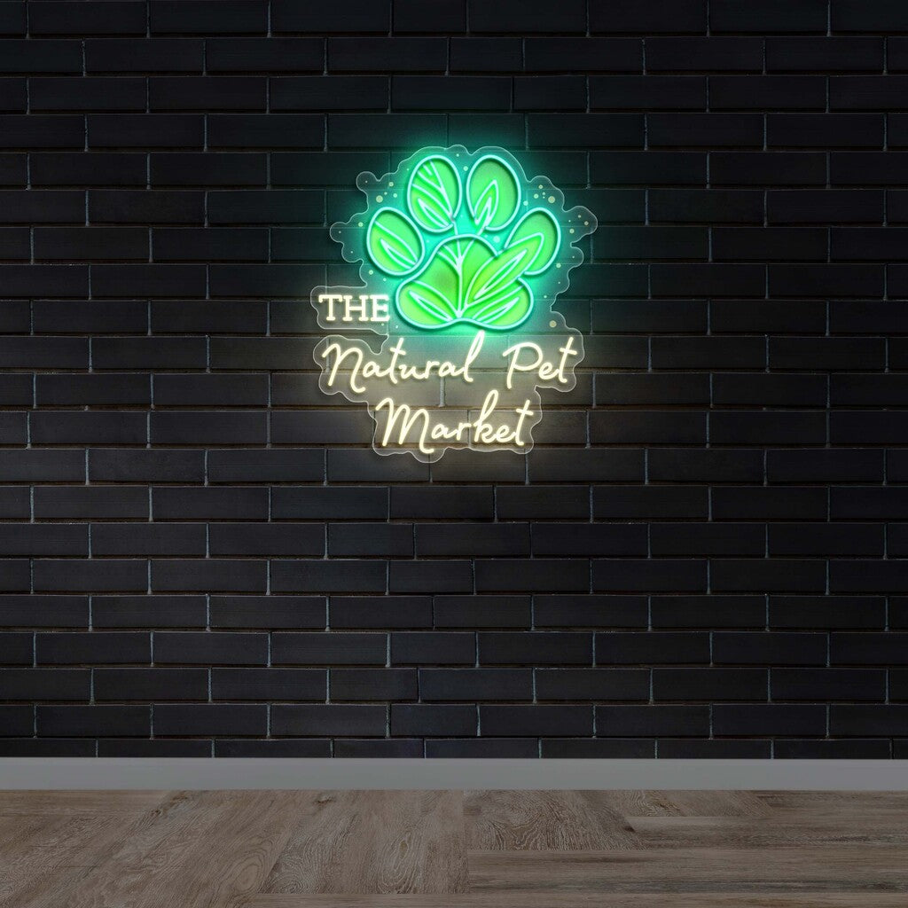 The Natural Pet Market - Premium Neon Artwork