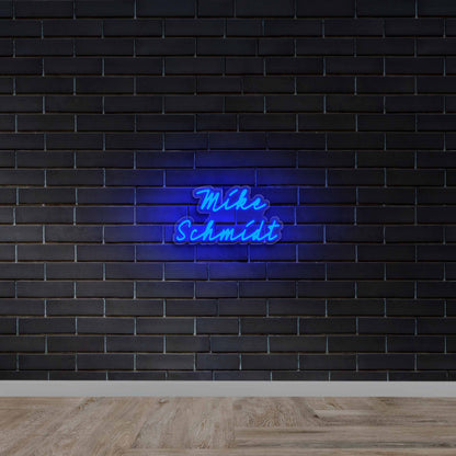 Mike Schmidt - Premium Neon Artwork