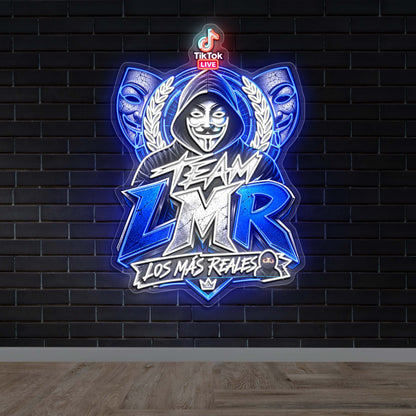 Team LMR - Premium Neon Artwork