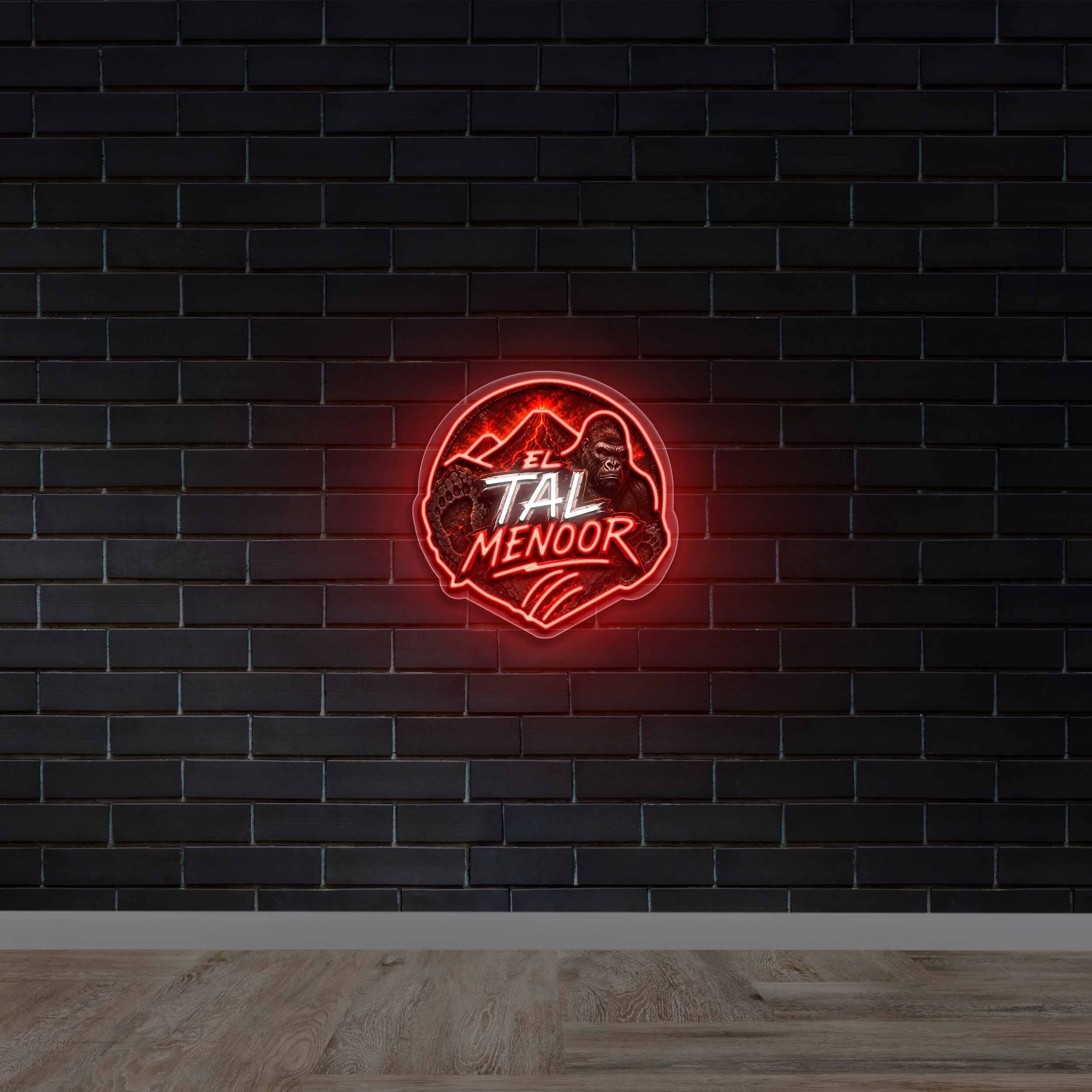 El TAL Menoor - Premium Neon Artwork