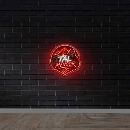 El TAL Menoor - Premium Neon Artwork