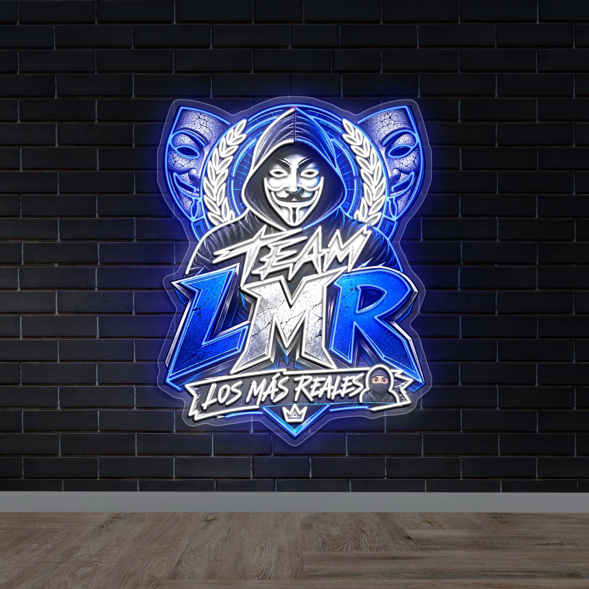 Team LMR - Premium Neon Artwork