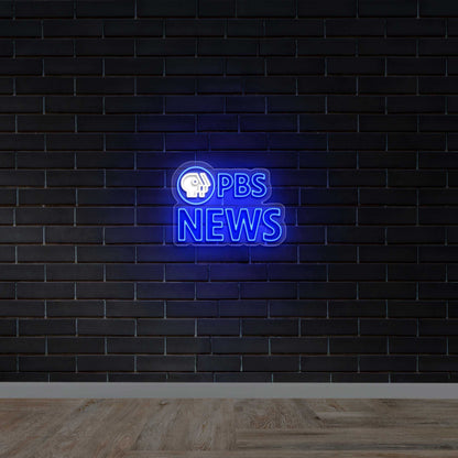 PBS NEWS - Premium Neon Artwork