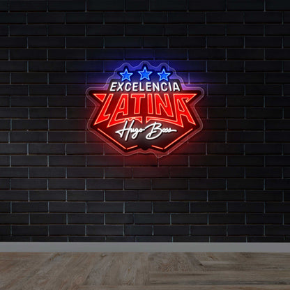 Excelencia Latina  - Premium Neon Artwork