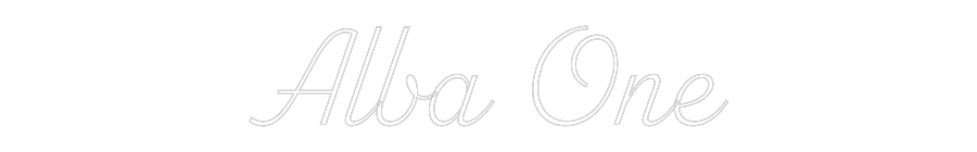 Custom Neon: Alba One