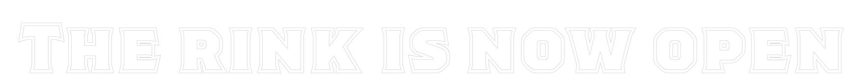 Custom Neon Sign: The rink is n...