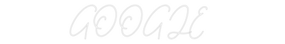 Custom Neon Sign: GOOGLE
