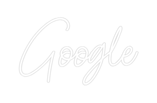 Custom Neon Sign: Google