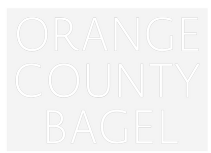 Custom Neon Sign: ORANGE 
COUN...