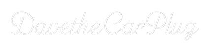 Custom Neon Sign: DavetheCarPlug