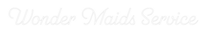 Custom Neon Sign: Wonder Maids ...