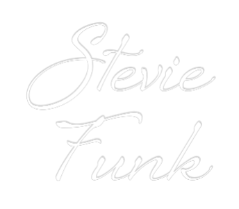 Custom Neon Sign: Stevie 
Funk