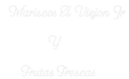Custom Neon Sign:  Mariscos El ...