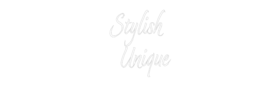 Custom Neon Sign: Stylish 
Uni...