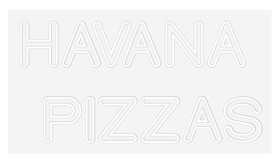 Custom Neon Sign: HAVANA 
 PIZ...