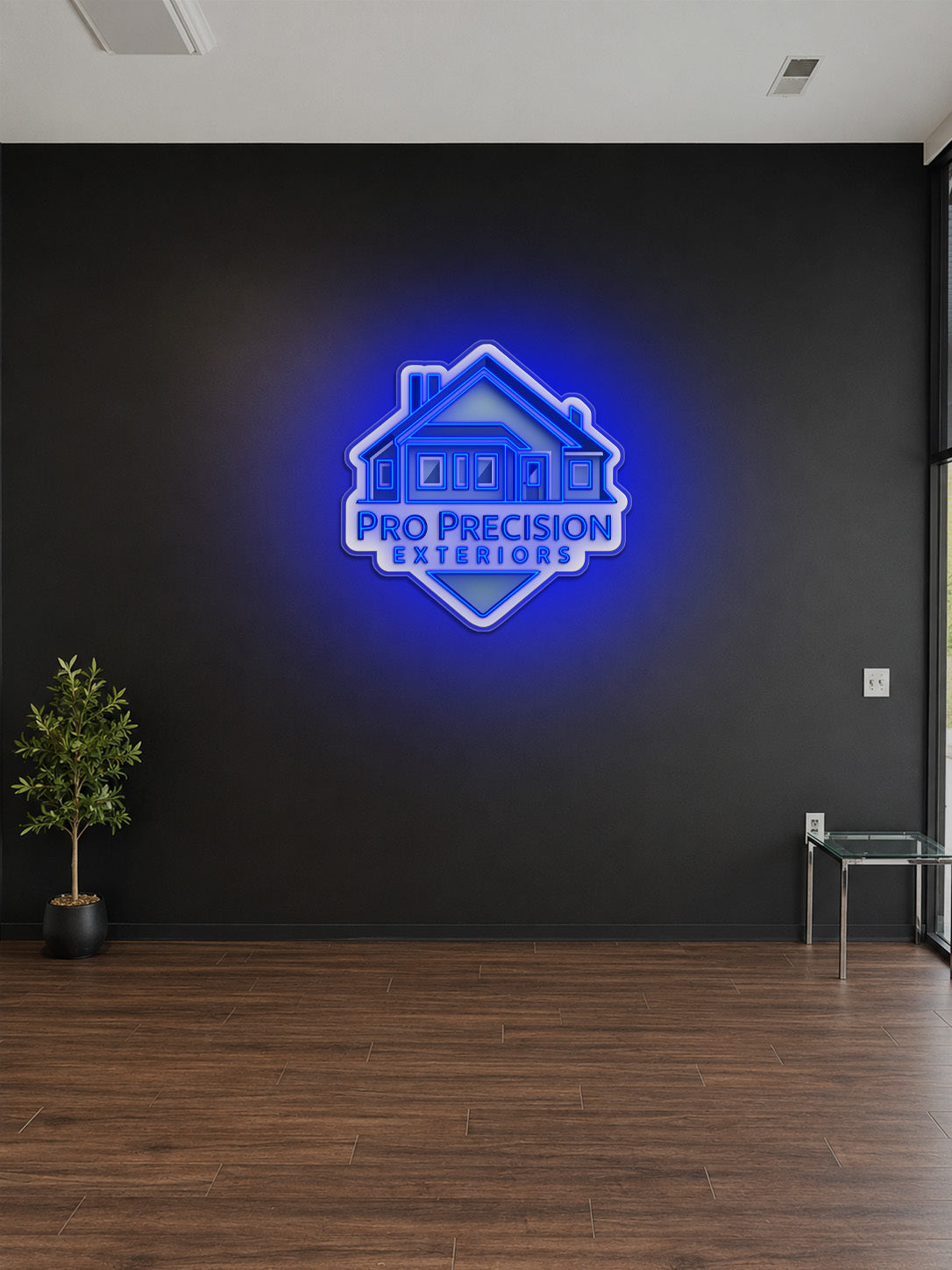 Pro Precision Exteriors -  Premium Neon Artwork
