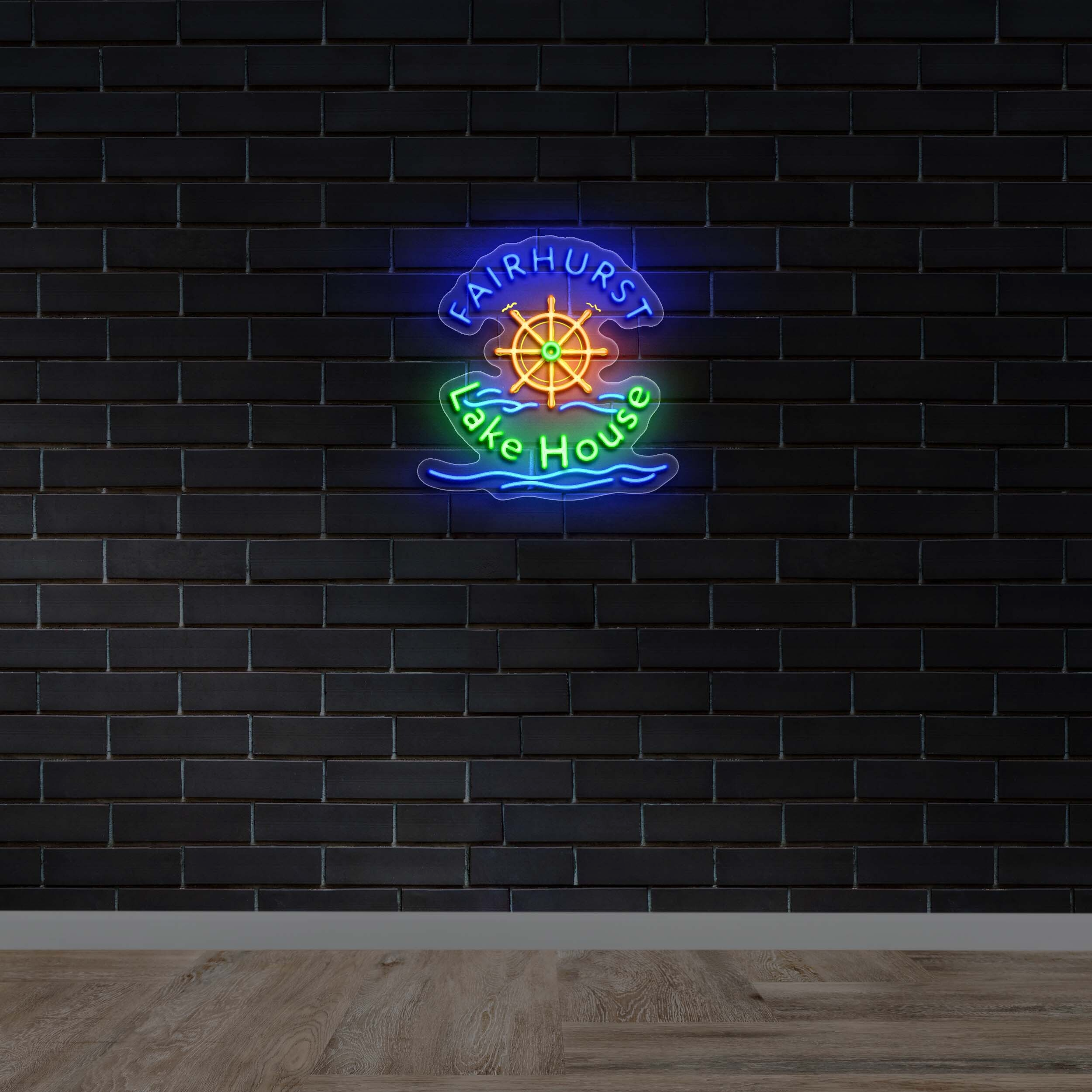 Fairhurst Lake House - Premium Neon Artwork
