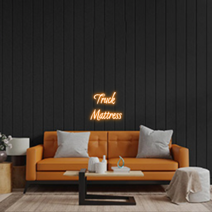 Custom Neon Sign: Truck 
Mattr...