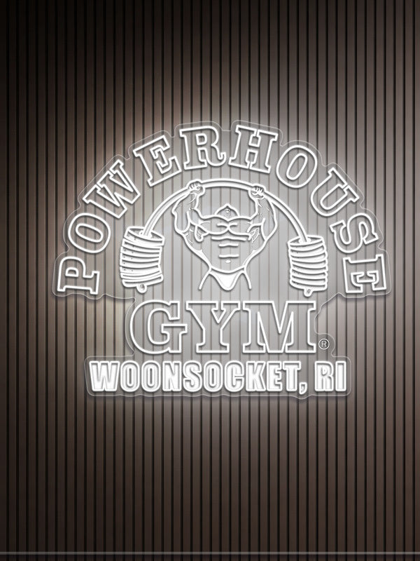 POWERHOUSE GYM - Premium Neon Artwork