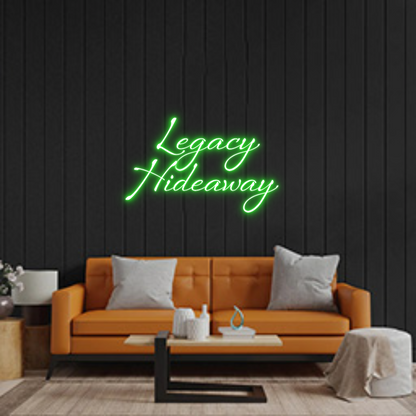 Custom Neon Sign: Legacy
Hidea...