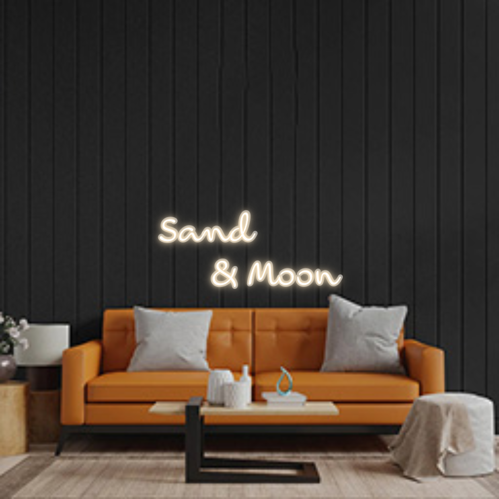 Custom Neon Sign: Sand 
    & ...