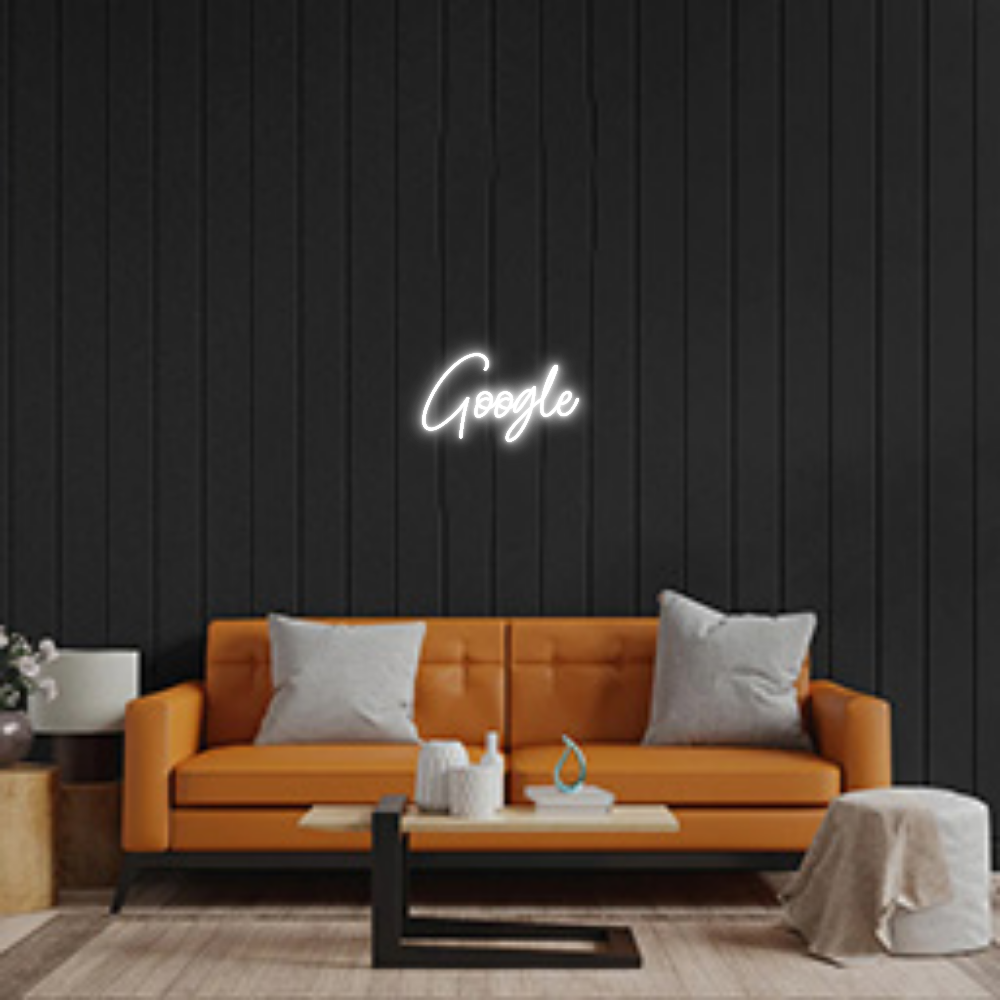 Custom Neon Sign: Enter