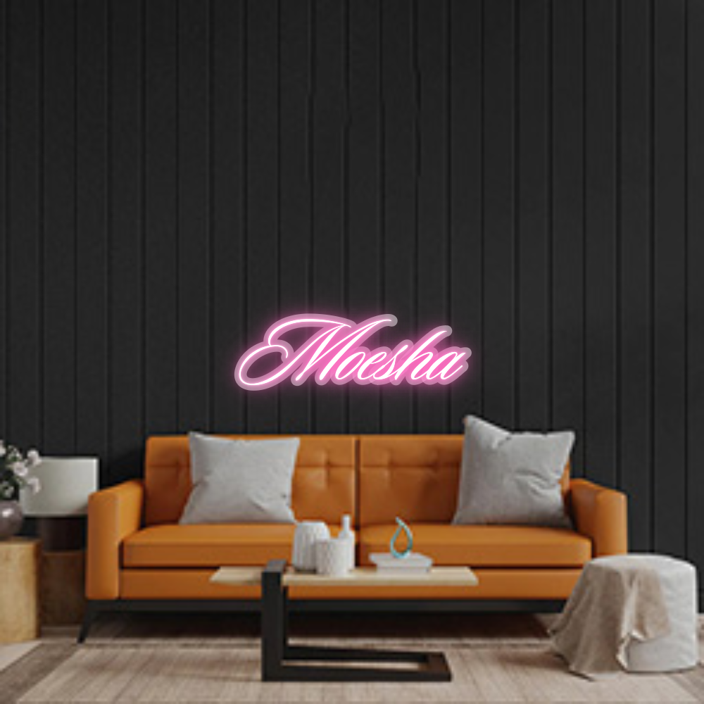 Custom Neon Sign: Moesha