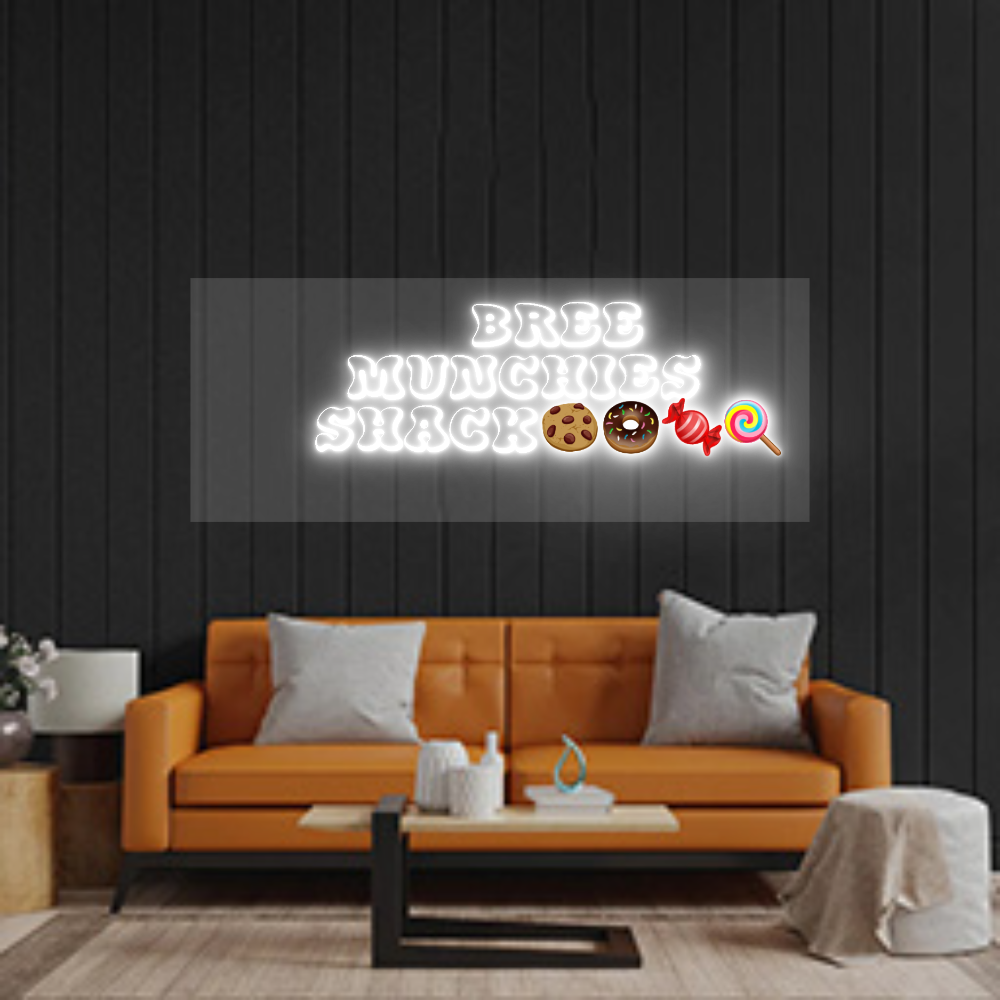 Custom Neon Sign:        BREE
...