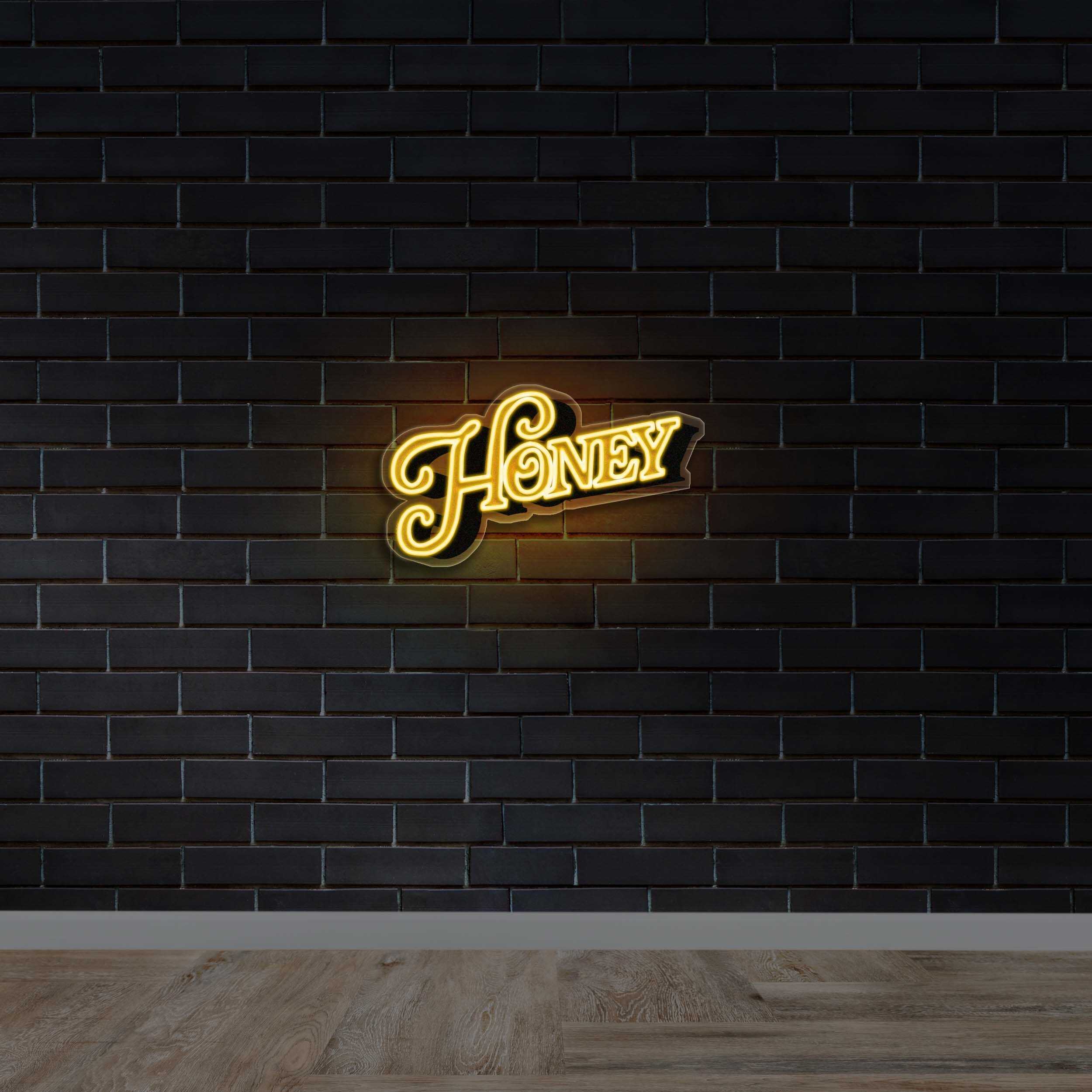 HONEY - Premium Neon Artwork
