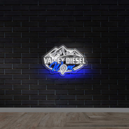 Valley Diesel Workx - Premium Neon Artwork
