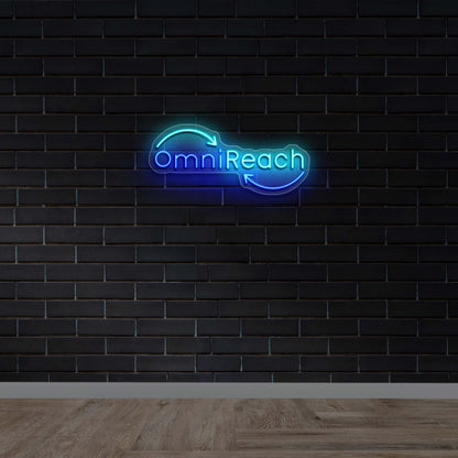 Omni Reach - Premium Neon Artwork