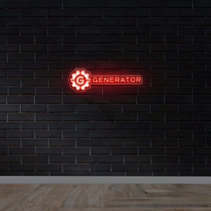 GENERATOR - Premium Neon Artwork