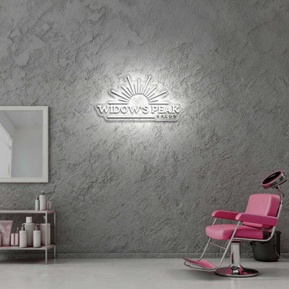 Widow's Peak Salon - Premium Neon Artwork