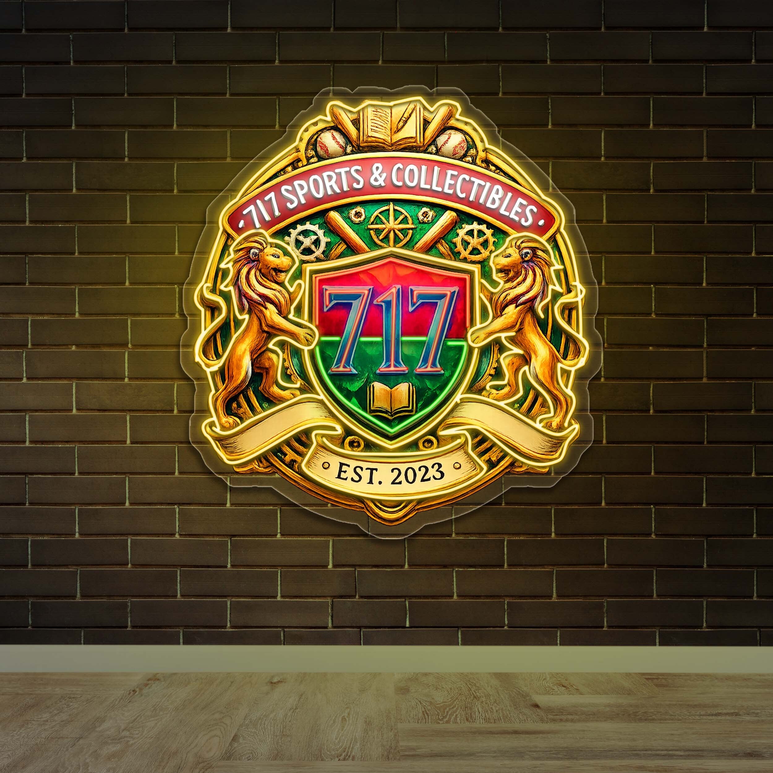 717 Sports - Premium Neon Artwork
