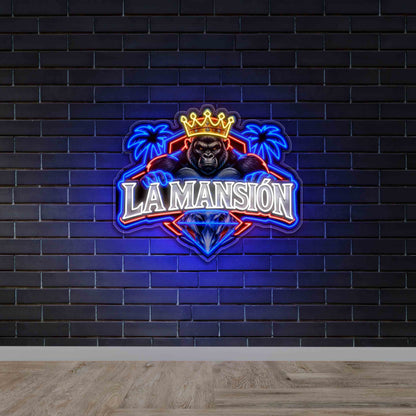 La Mansión - Premium Neon Artwork