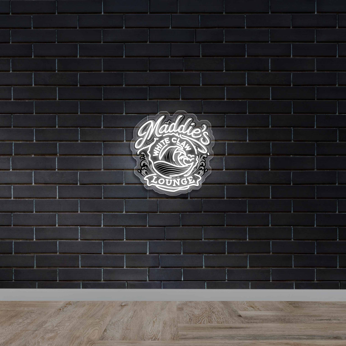 Maddies White Claw Lounge - Premium Neon Artwork