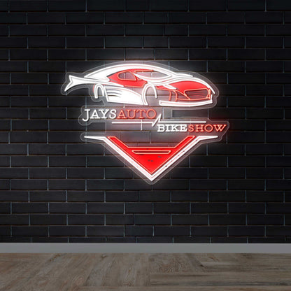 Jays Auto Bike Show - Premium Neon Artwork