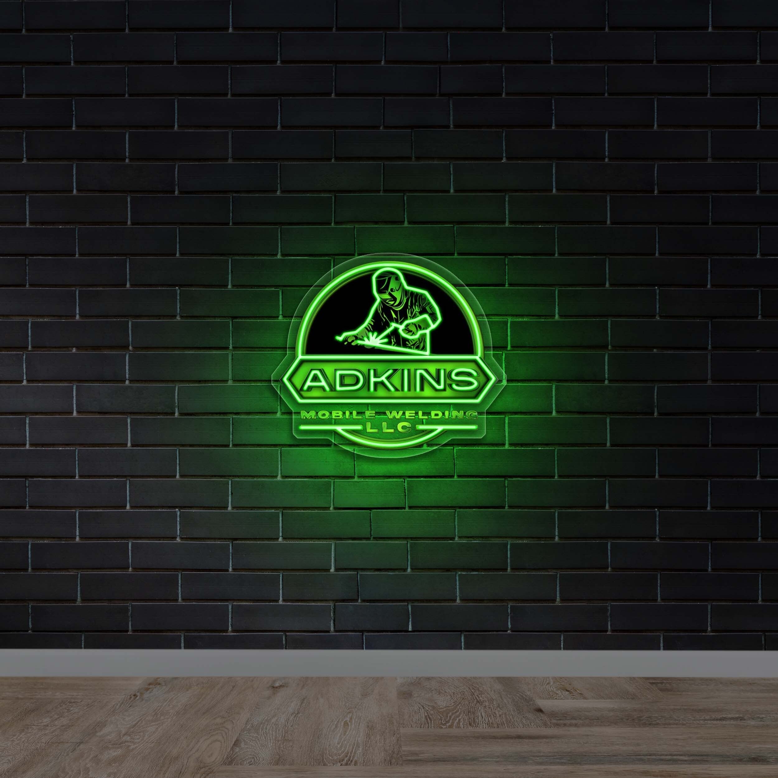 ADKINS - Premium Neon Artwork