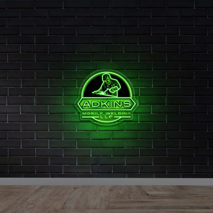 ADKINS - Premium Neon Artwork