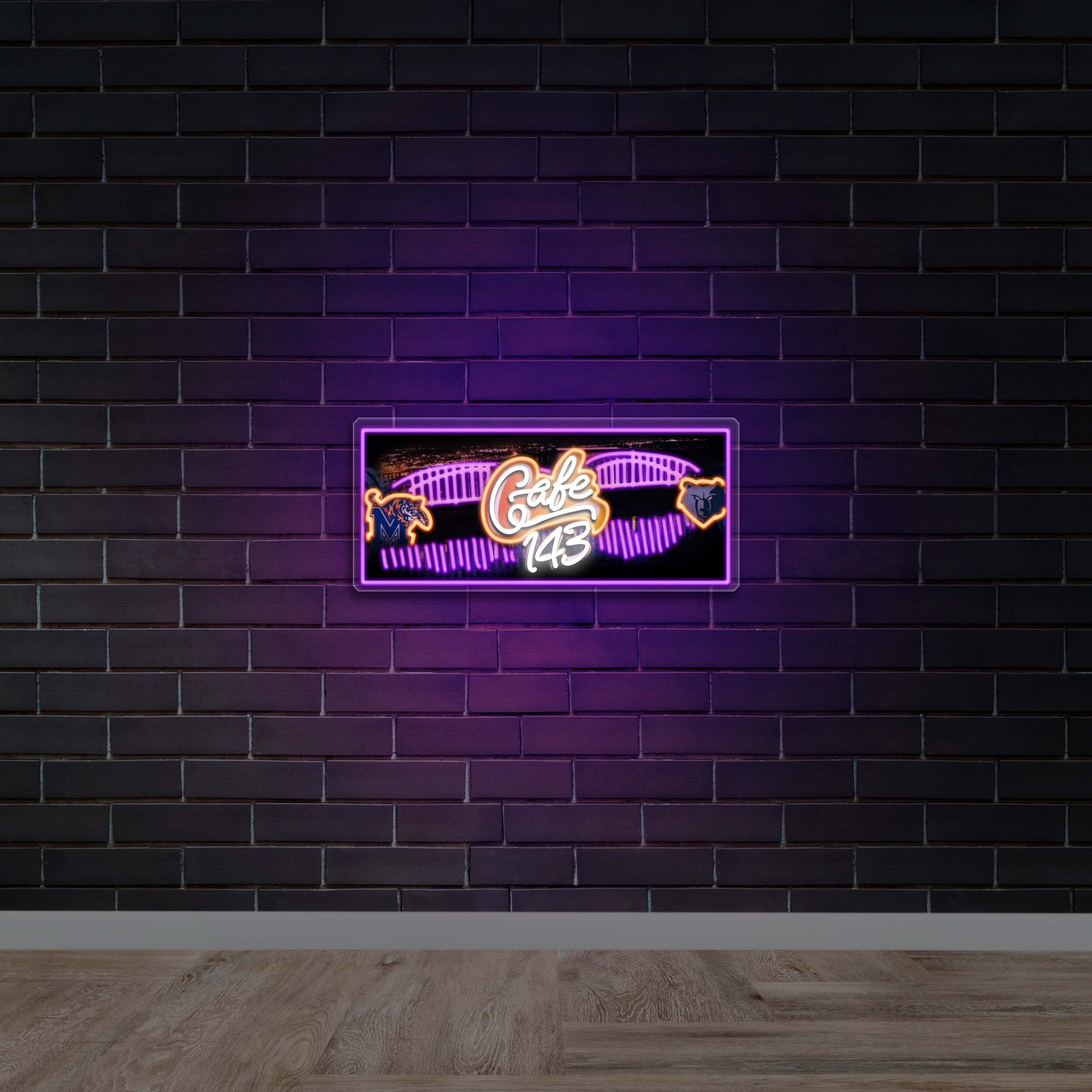 Cafe 143 - Premium Neon Artwork