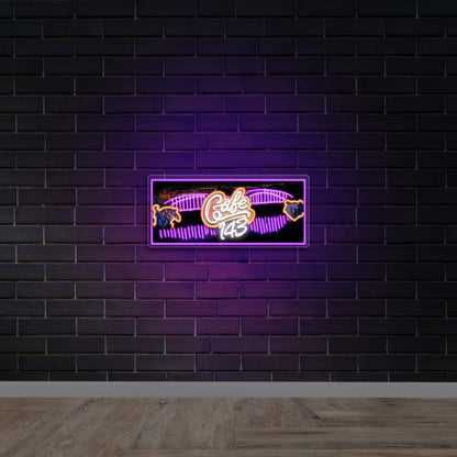 Cafe 143 - Premium Neon Artwork
