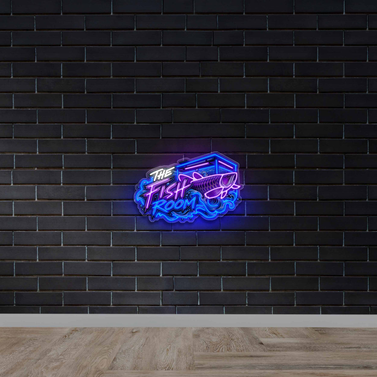 THE FISH ROOM - Premium Neon Artwork