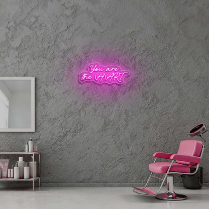 You Are the HART - Premium Neon Artwork