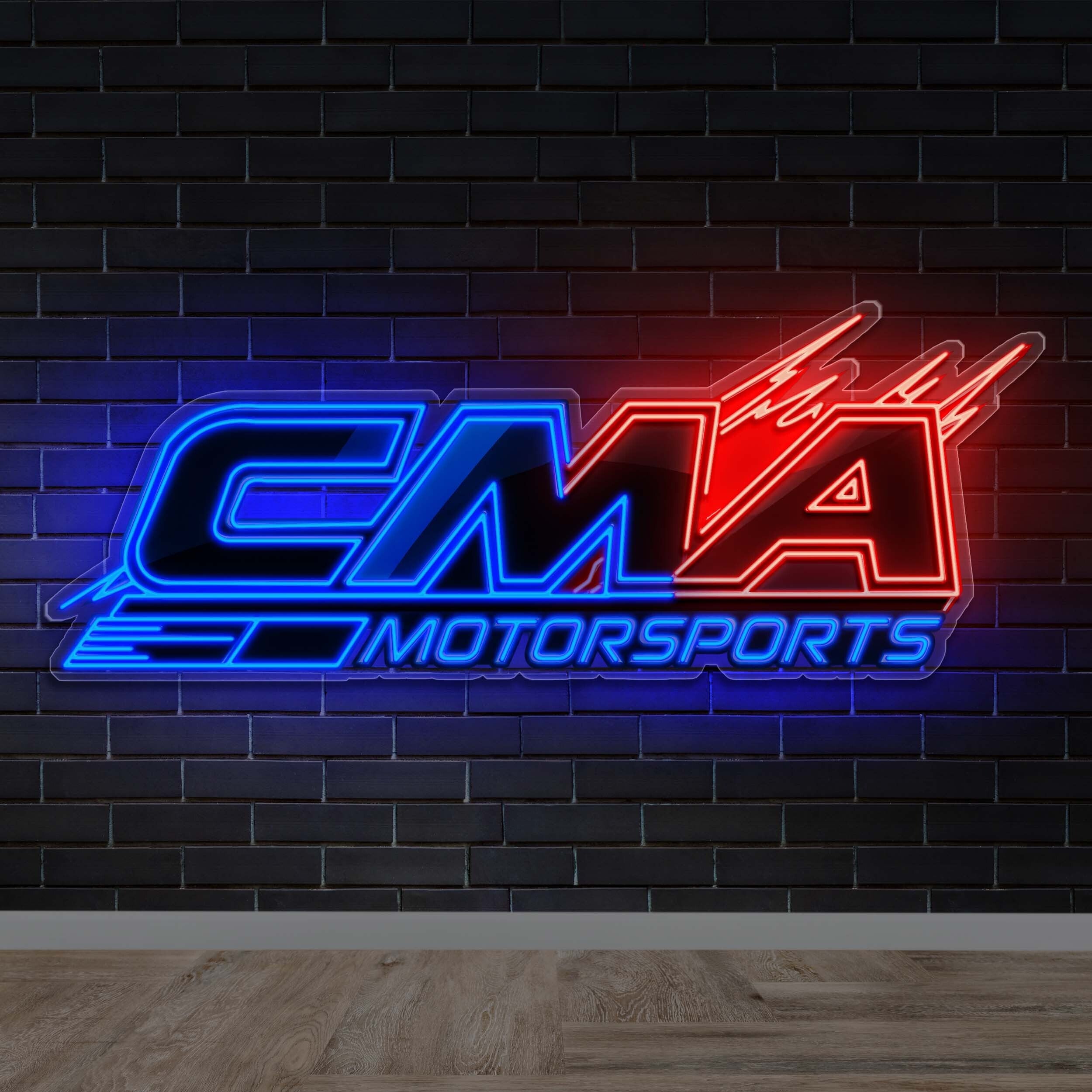 CMA Motorsports - Premium Neon Artwork