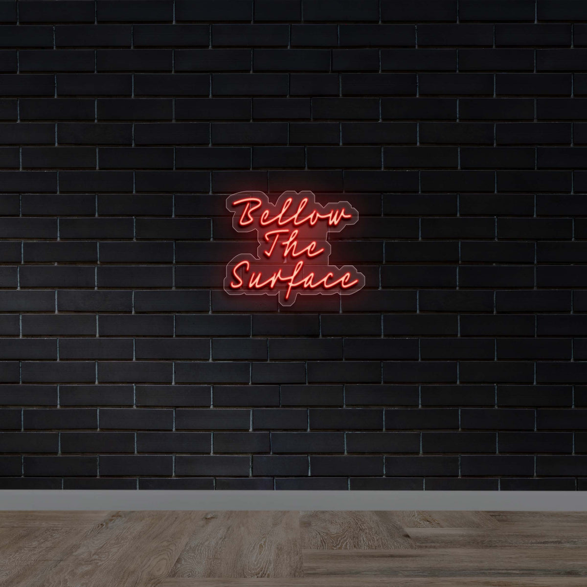Below The Surface - Premium Neon Artwork