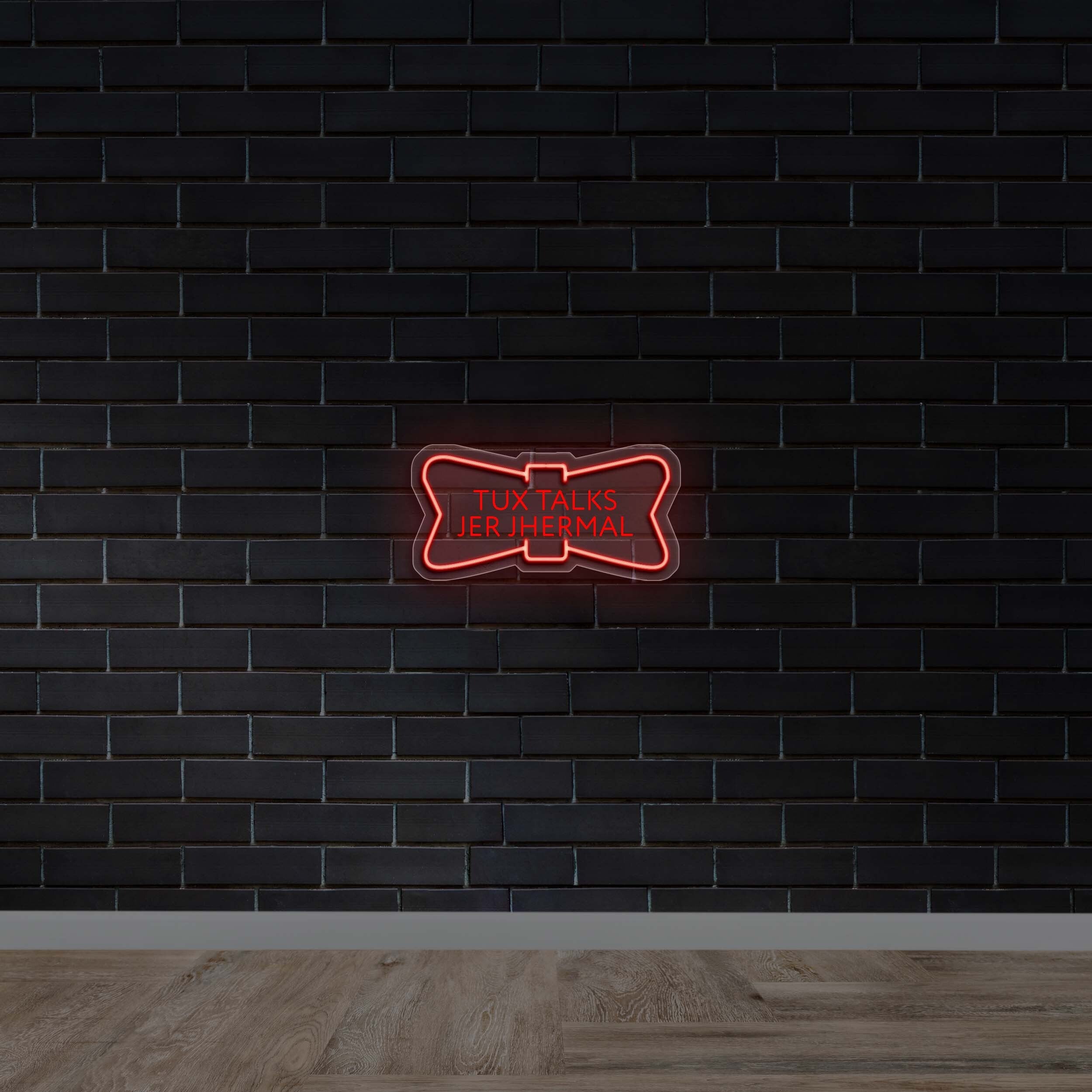 TUX TALKS JER JHERMAL - Premium Neon Artwork