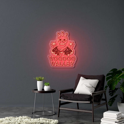 Voodoo Valley - Premium Neon Artwork