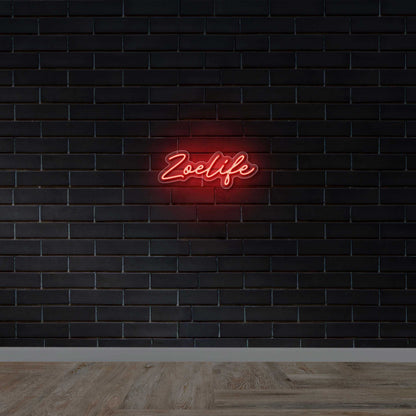 Zoelife - Premium Neon Artwork