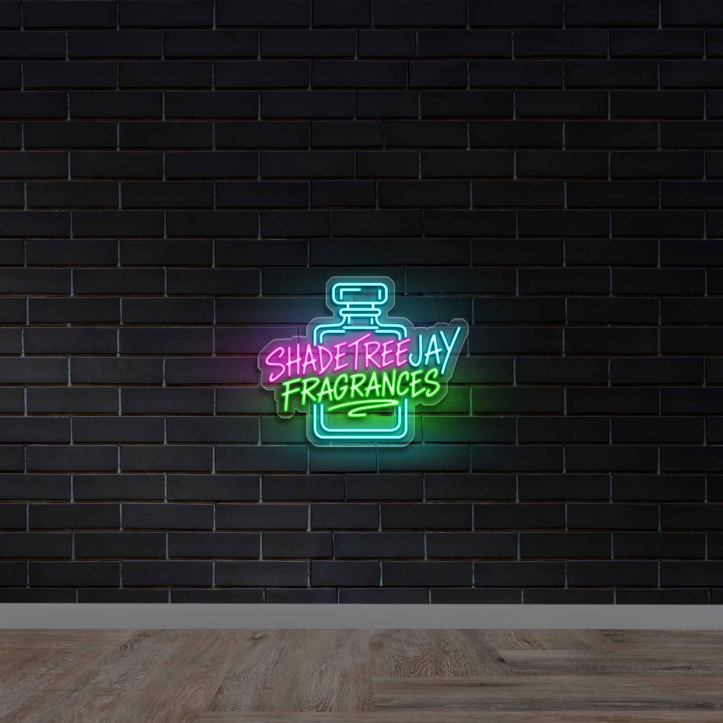 Shadetree Jay Fragrances - Premium Neon Artwork